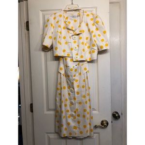 Vintage RB Design Group Halter Dress + Jacket